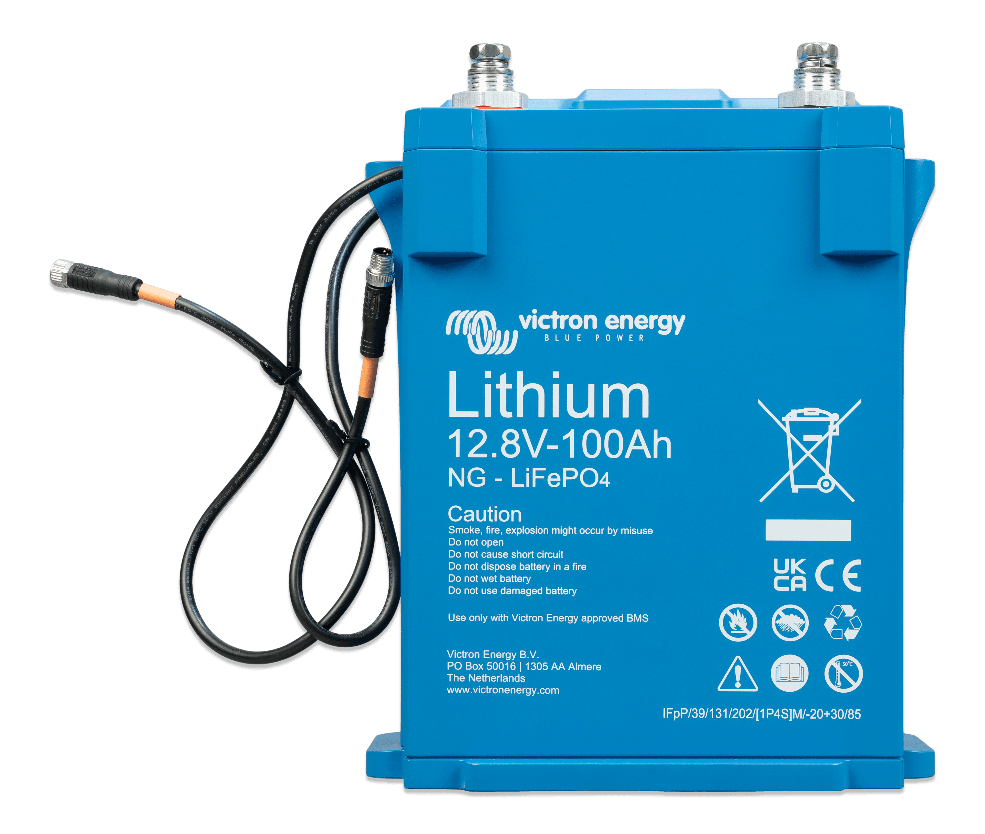 LiFePO4 Battery 12.8V 100Ah NG (front)  thumbnail