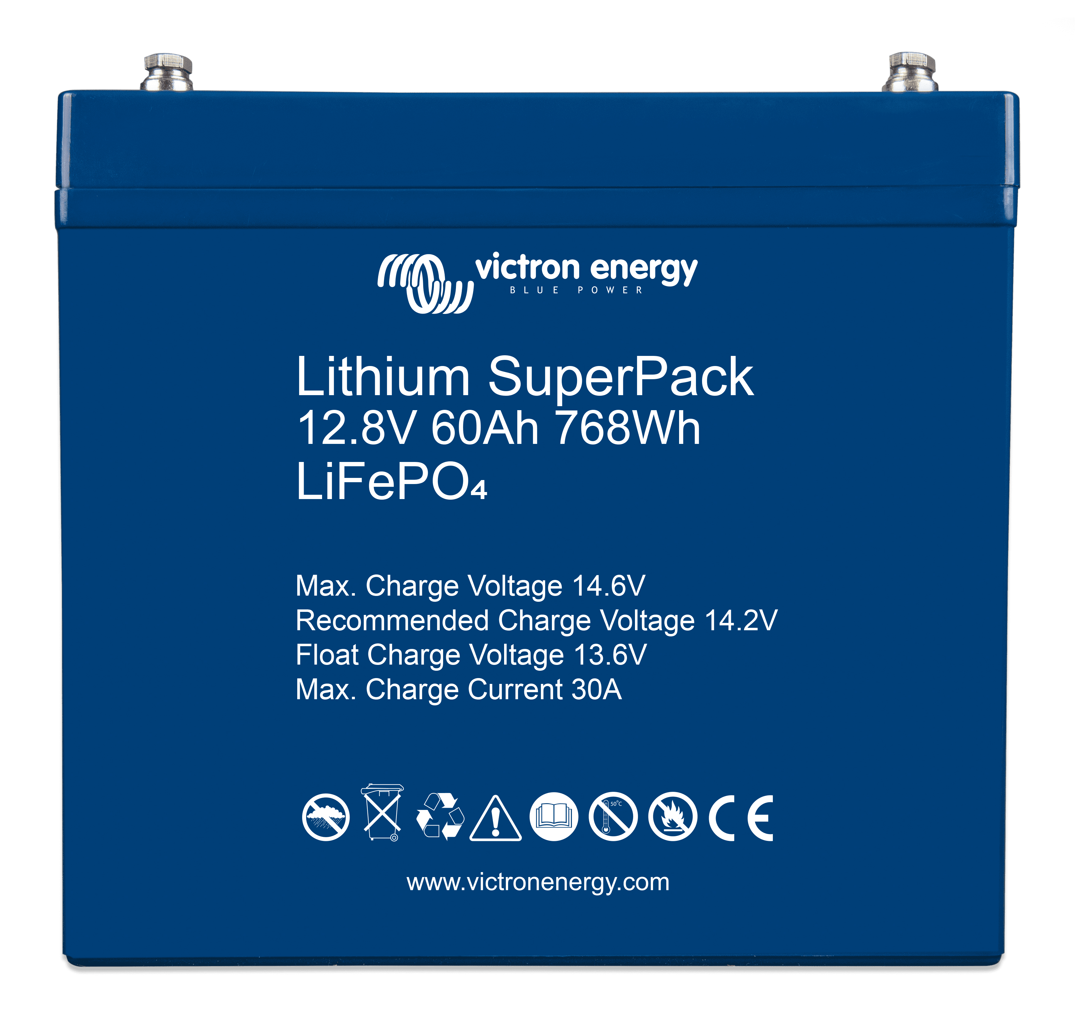 Lithium SuperPack 12,8V 60Ah 768Wh (front) thumbnail