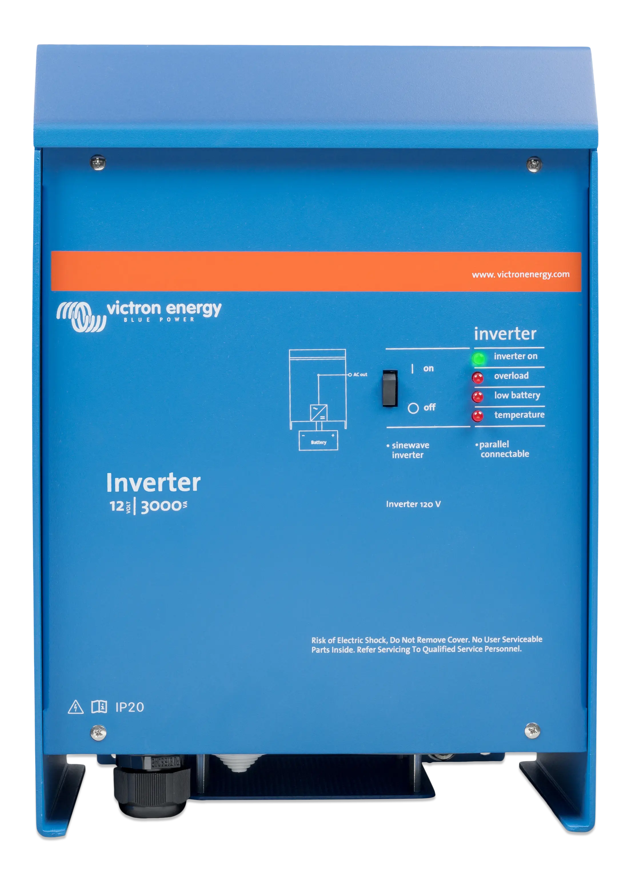 Inverter 12V 3000VA 120V VE BUS (front) thumbnail