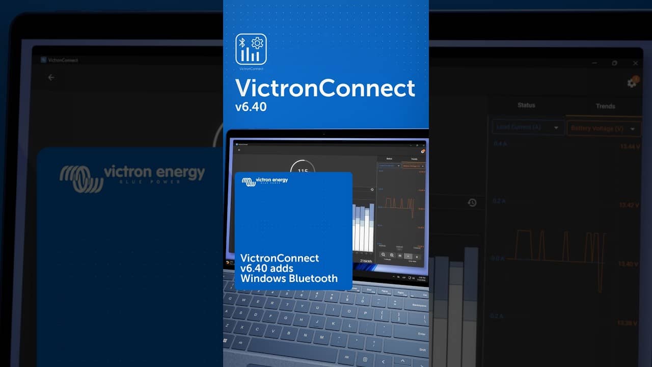 VictronConnect 6.40 Adds Bluetooth Support for Windows Users