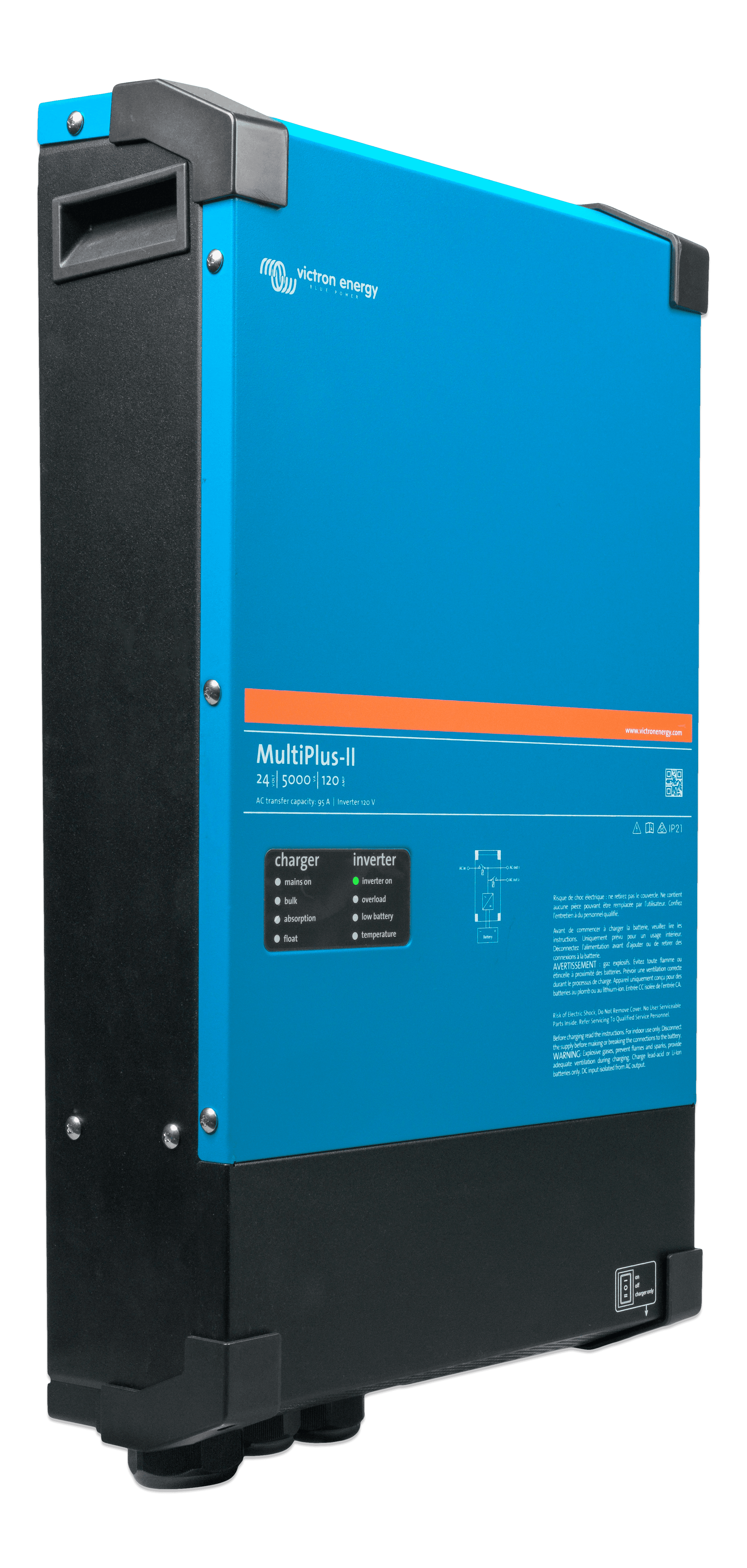 MultiPlus-II 24V 5kVA 120-95 120V (left) thumbnail