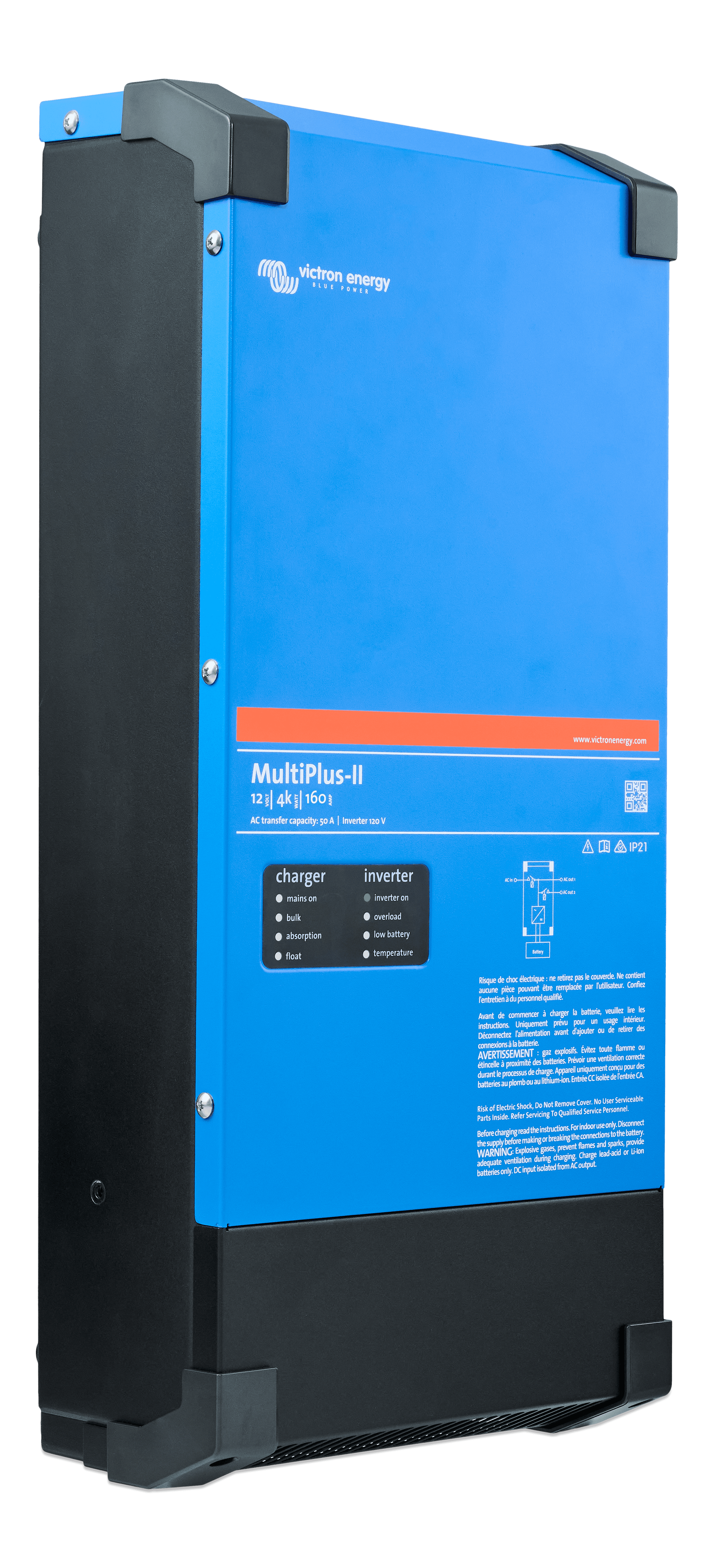 MultiPlus-II 12V 4k 160A 120V (Right) thumbnail