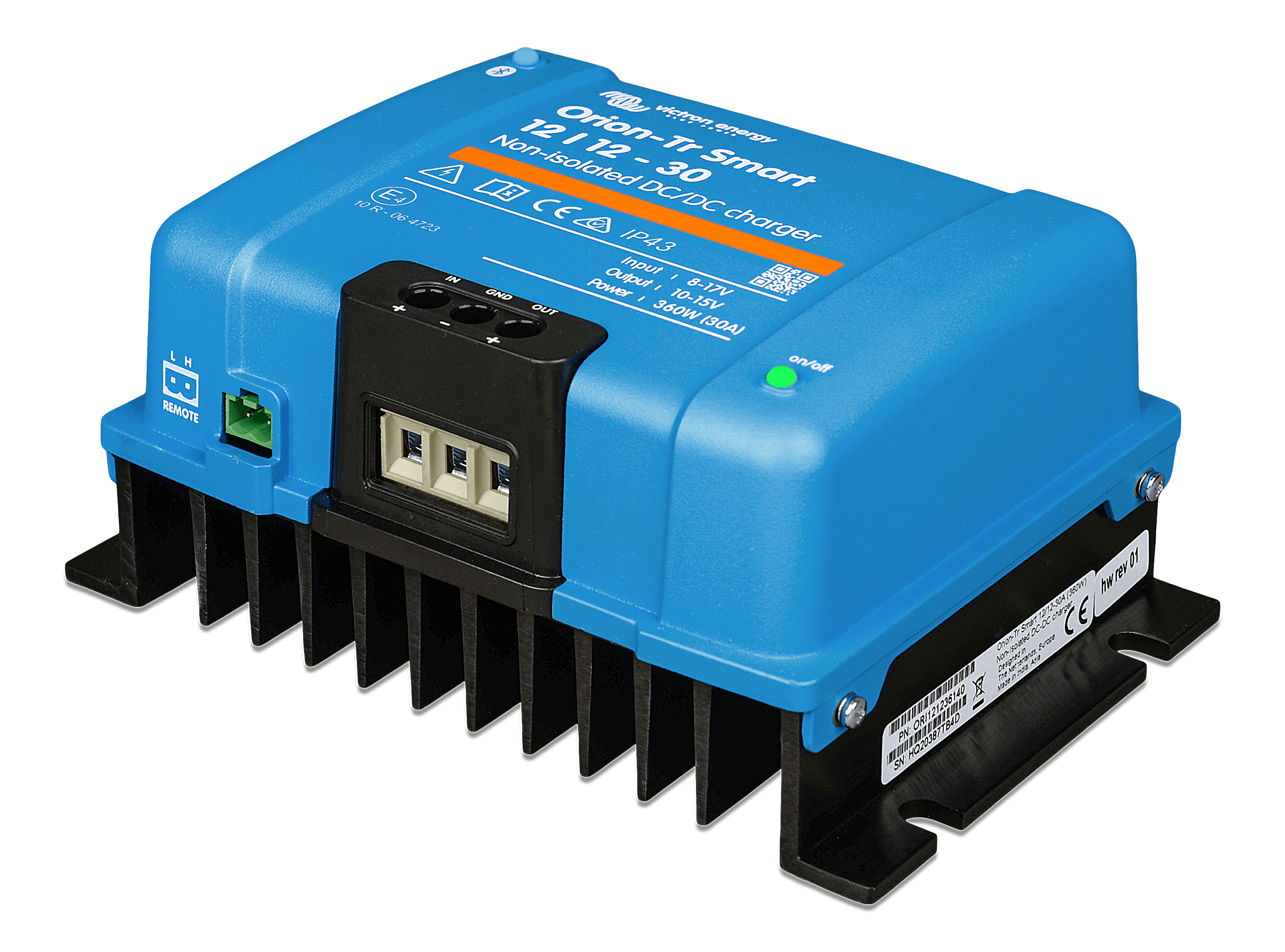 Orion-Tr Smart 12/12-30A (360W) Non-isolated DC-DC charger (left) thumbnail